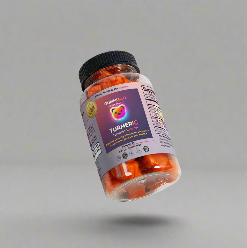 Turmeric Gummies - Turmeric/ Ginger Flavor (60 Gummies)