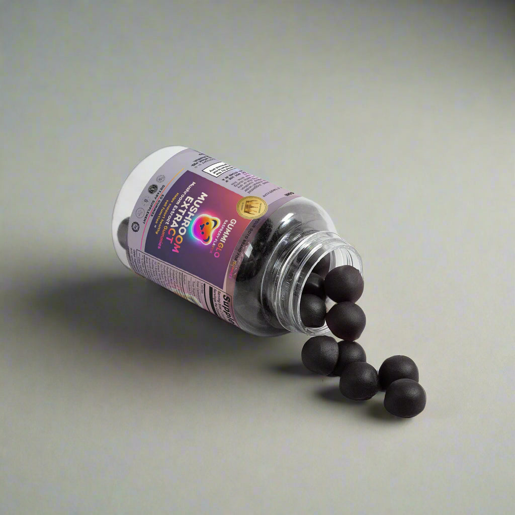 Mushroom Extract Complex - Raspberry Flavor (60 Gummies)