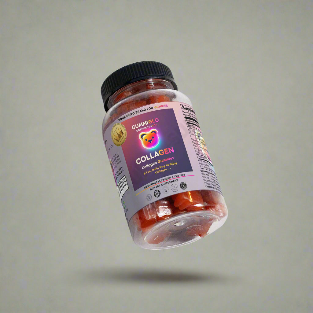 Collagen Gummies - Orange Flavor (60 Gummies)