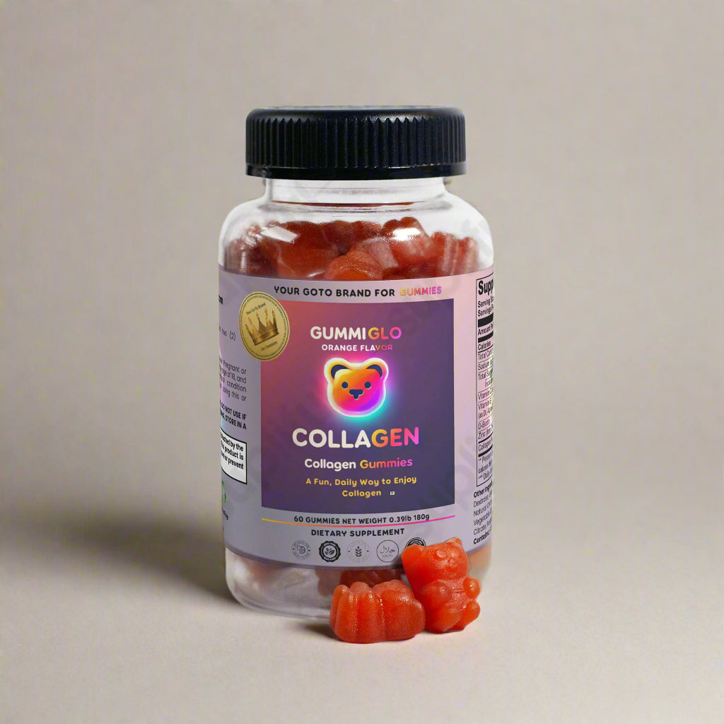 Collagen Gummies - Orange Flavor (60 Gummies)