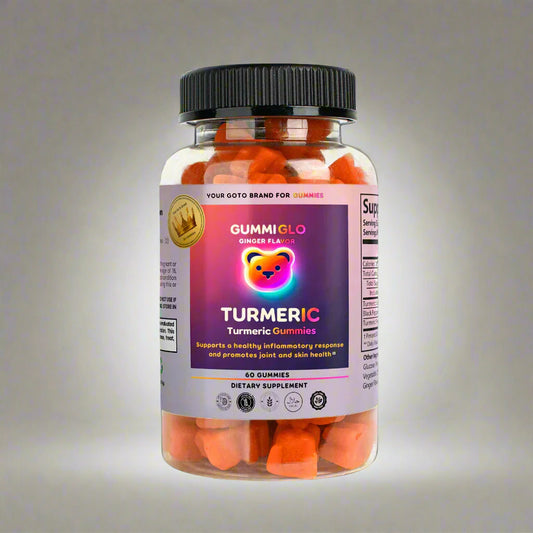 Turmeric Gummies - Turmeric/ Ginger Flavor (60 Gummies)