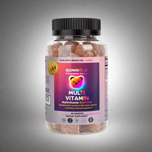 Daily Multivitamin Gummies – Strawberry Flavor (60 Gummies)